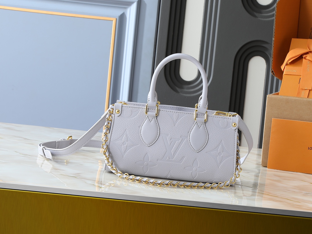 LV Classic Handbag Monogram Reverse Model M26174 Silver Hardware Premium